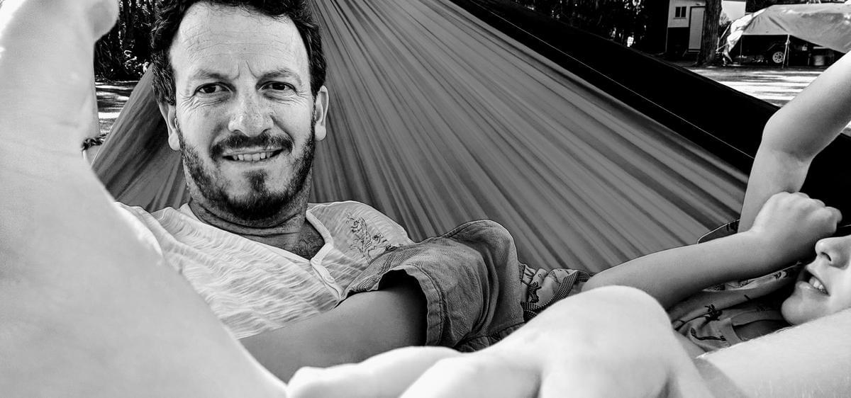 Ian Teda - Hanging out in a hammock