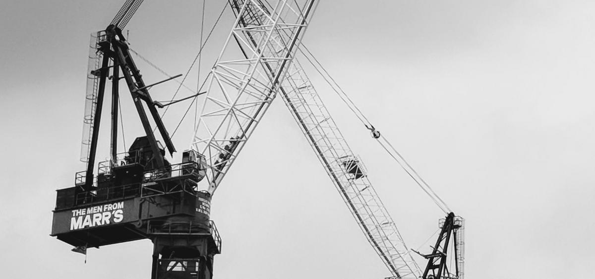 Sydney - tower Cranes in the City